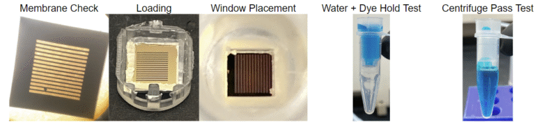 Compatibility of Aquamarijn Membranes in the SepCon Devices