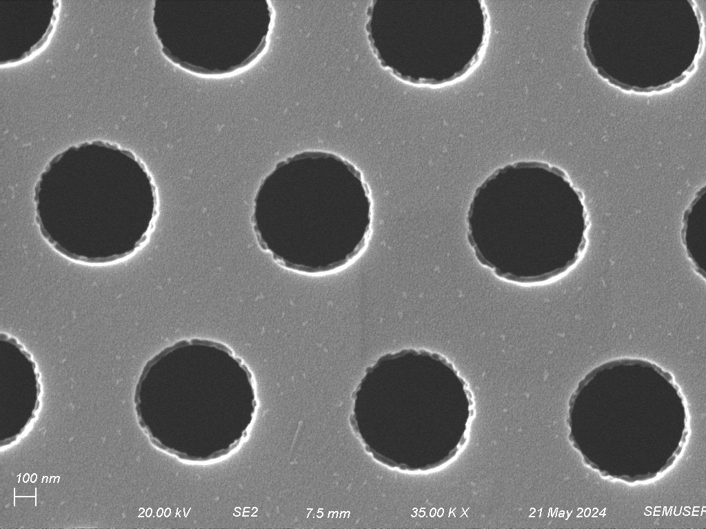 Wafer #5103 – 0.5 μm Microporous
