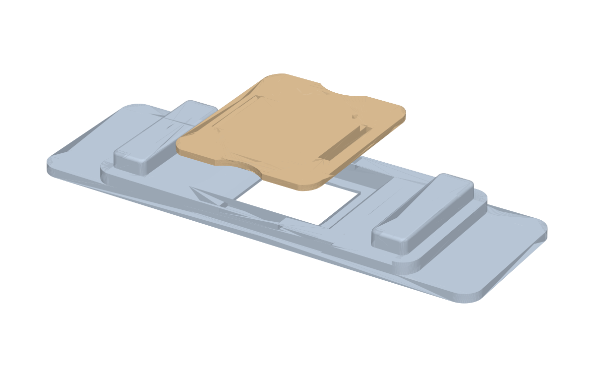 µSiM Slide Holder render